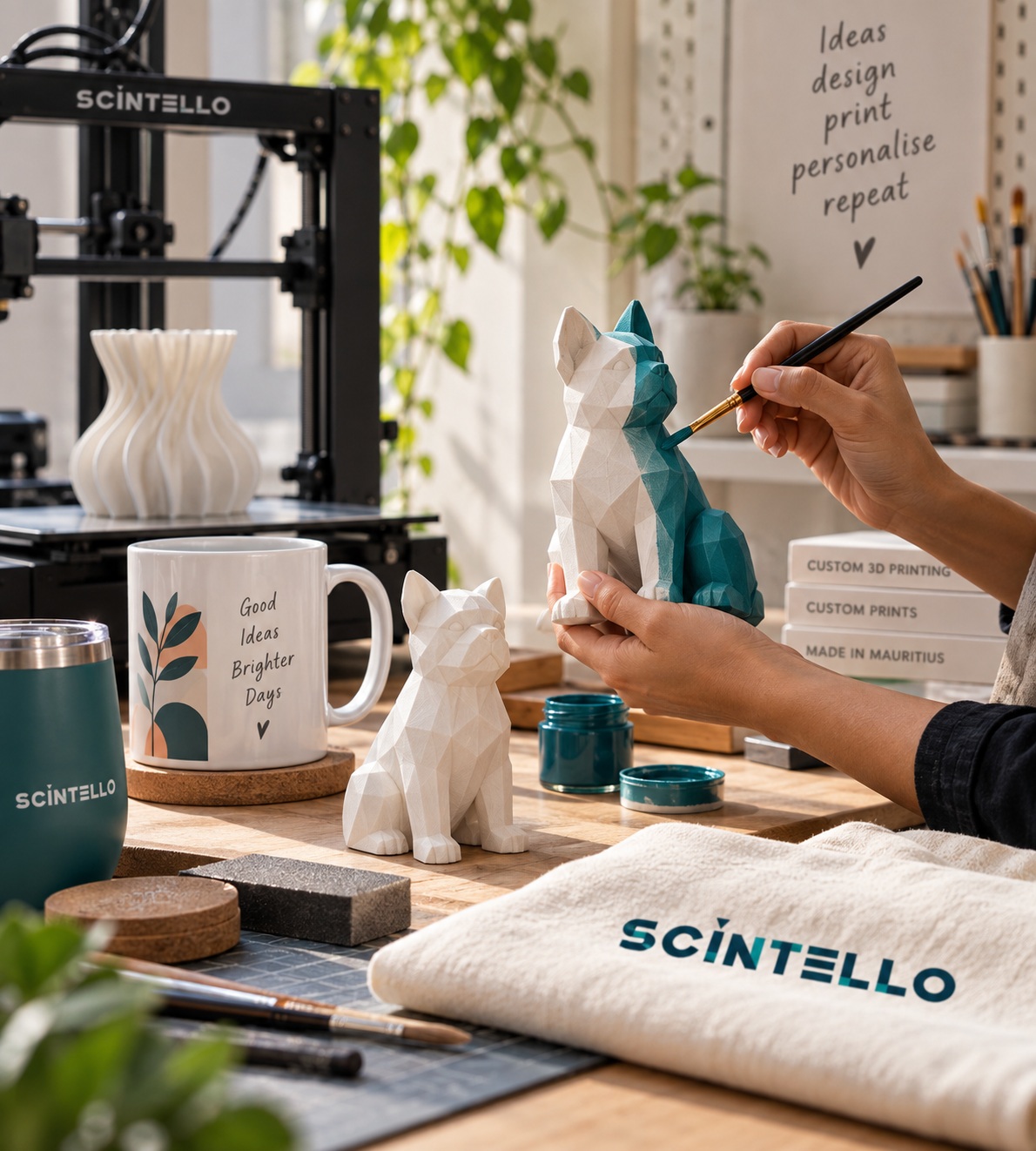 Scintello Mauritius - 3D printing and Custom Printing Mauritius